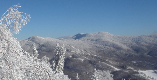 Snowy mountain