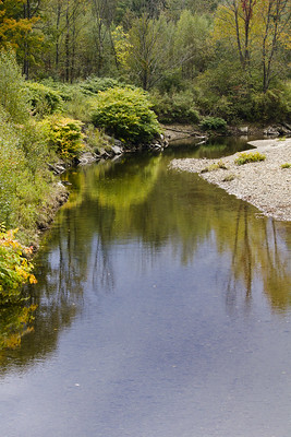 The Little River in Stowe, VT.