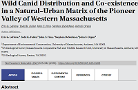 Thumbnail for Wild Canid Distribution and Co-existence in a Natural–Urban Matrix of the Pioneer Valley of Western Massachusetts