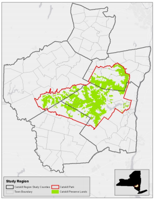 Thumbnail for Resource management to rural residential: Tools to monitor parcelization in the Catskill Region of New York State