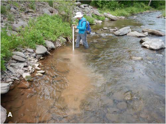 Main page image for REM cross-section scale input watershed data