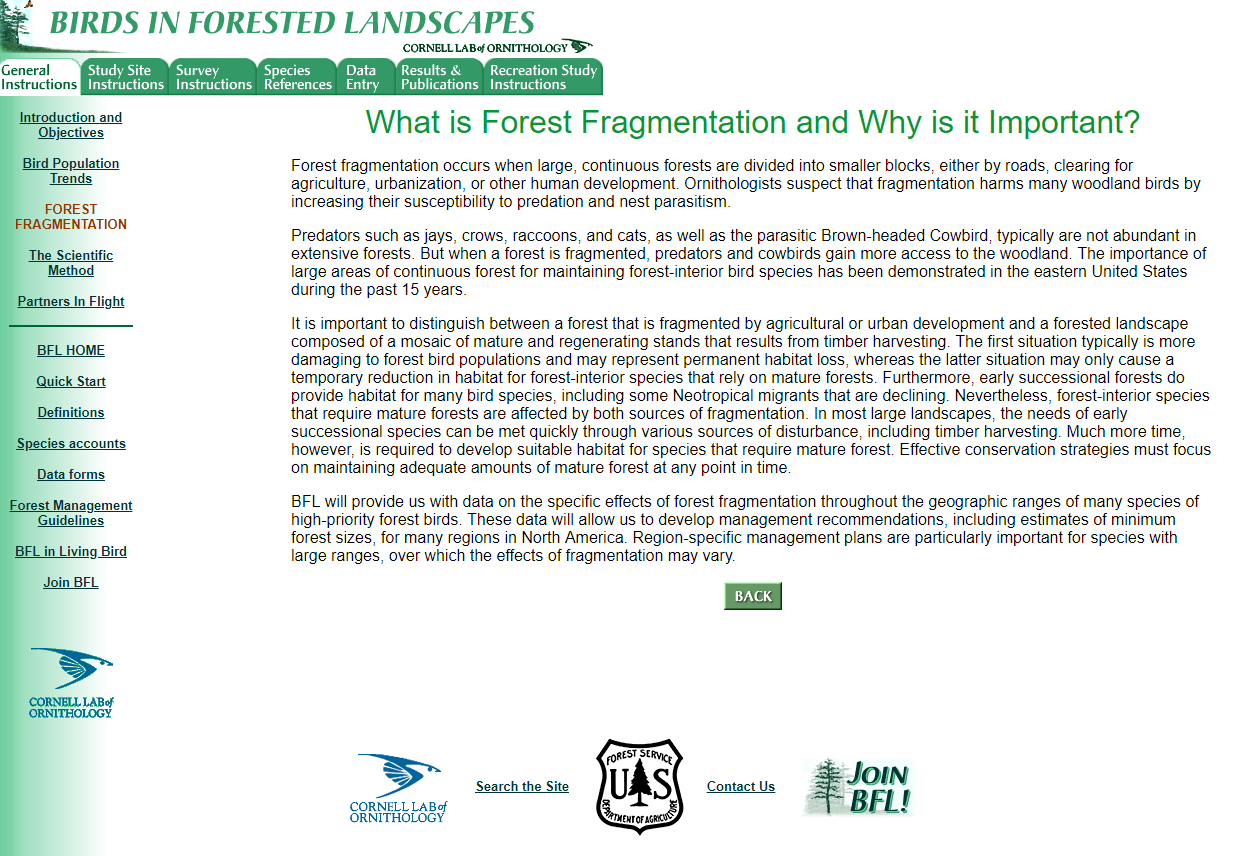 Thumbnail for What is forest fragmentation and why is it improtant?