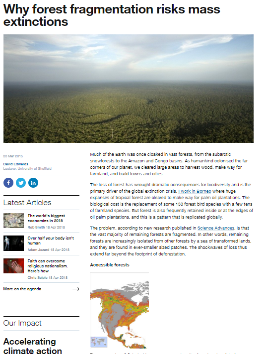 Thumbnail for Why forest fragmentation risks mass extinctions