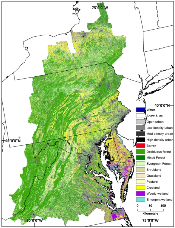 Thumbnail for Influence of high-resolution data on the assessment of forest fragmentation